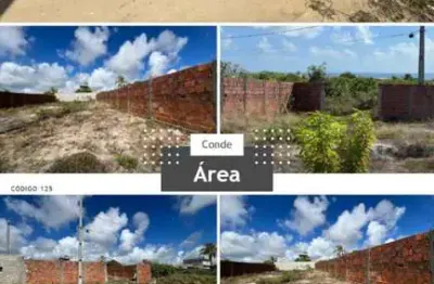 Lote nascente murado em carapibus com vista belissima para o mar!