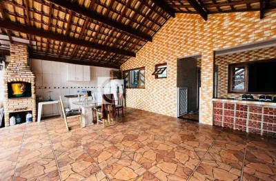 Locação casa isolada com 3 dorms, boqueirão, praia grande