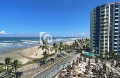 Apartamento vista lateral mar 2 quartos, real, praia grande