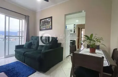 Apartamento com sacada, 200 metros do mar,  1 quarto, mirim, pg