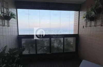 Locação frente mar apartamento com 2 quartos, real, pg