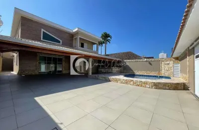 Sobrado alto padrão com 5 dormitórios flórida, praia grande