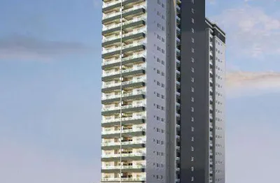Apartamento com 1 quarto à venda na Rua Doutor Júlio de Mesquita Filho, 176, Guilhermina, Praia Grande
