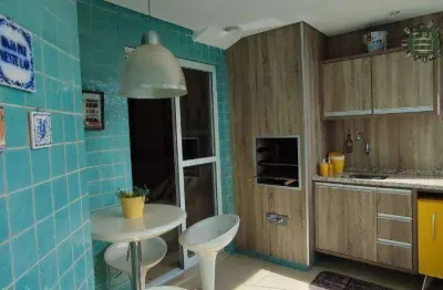 Apartamento à venda, 95 m² por r$ 700.000,00 - canto do forte - praia grande/sp