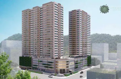 Apartamento com 3 dormitórios à venda, 108 m² por r$ 1.154.479,07 - canto do forte - praia grande/sp