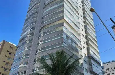 Apartamento com 3 dormitórios à venda, 170 m² por r$ 850.000,00 - tupi - praia grande/sp