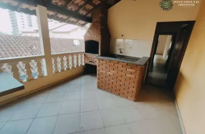 Sobrado à venda, 147 m² por r$ 630.000,00 - vila assunção - praia grande/sp