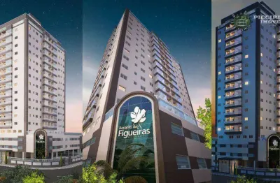 Apartamento à venda, 73 m² por r$ 477.425,00 - vila guilhermina - praia grande/sp