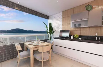 Apartamento com 3 dormitórios à venda, 103 m² por r$ 907.940,88 - vila guilhermina - praia grande/sp