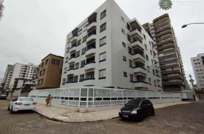 Apartamento com 1 dormitório , 70 m² , r$ 295 mil - guilhermina - praia grande/sp