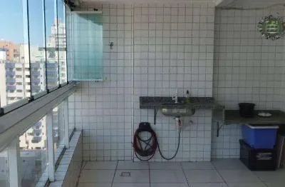 Apartamento com 2 quartos à venda na Rua Carlos Martiniano de Andrade Bitencourt, 283, Aviação, Praia Grande