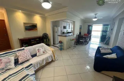 Apartamento com 2 dormitórios à venda, 100 m² por r$ 649.000,00 - aviação - praia grande/sp