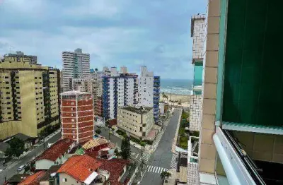 Apartamento com 2 dormitórios à venda, 72 m² por r$ 480.000 - tupi - praia grande/sp