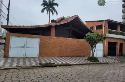 Casa com 3 dormitórios à venda, 200 m² por r$ 600.000 - aviação - praia grande/sp