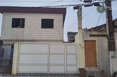 Casa com 2 dormitórios à venda, 70 m² por r$ 350.000 - caiçara - praia grande/sp