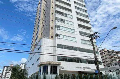 Apartamento com 2 dormitórios à venda, 80 m² por r$ 575.000,00 - vila guilhermina - praia grande/sp