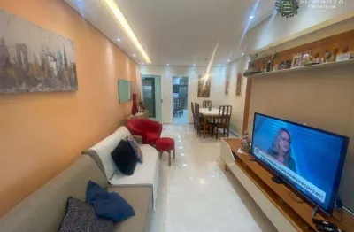 Apartamento com 3 dormitórios à venda, 111 m² por r$ 1.490.000,00 - mirim - praia grande/sp