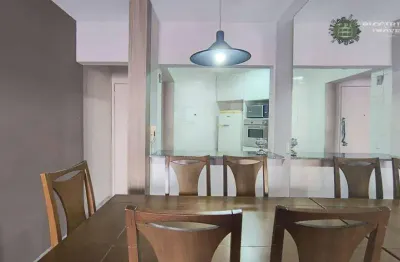Apartamento com 2 dormitórios para alugar, 57 m² por r$ 2.700/mês - aviação - praia grande/sp