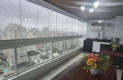 Apartamento com 3 dormitórios à venda, 142 m² por r$ 850.000 - vila assunção - praia grande/sp