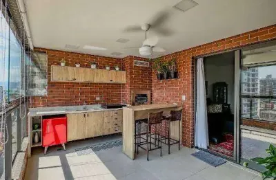 Apartamento com 3 dormitórios à venda, 145 m² por r$ 1.380.000 - vila guilhermina - praia grande/sp