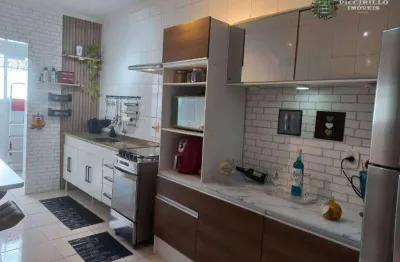 Apartamento com 2 dormitórios à venda, 83 m² por r$ 630.000,00 - vila assunção - praia grande/sp