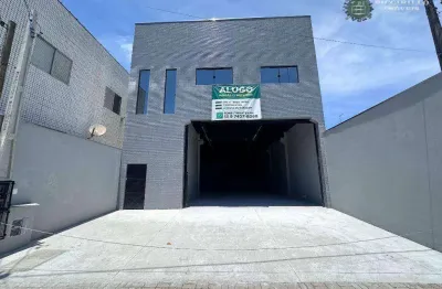 Galpão para alugar, 400 m² por r$ 12.000,02/mês - agenor de campos - mongaguá/sp