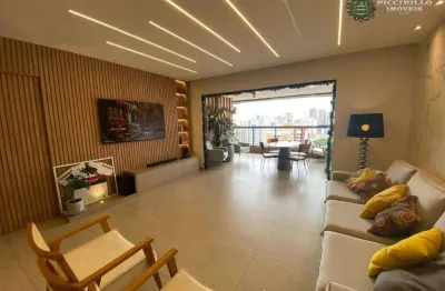 Apartamento à venda, 146 m² por r$ 1.650.000,00 - vila guilhermina - praia grande/sp