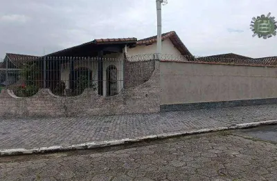 Casa isolada com 3 dormitórios à venda, 149 m² por r$ 700.000 - vilamar - praia grande/sp