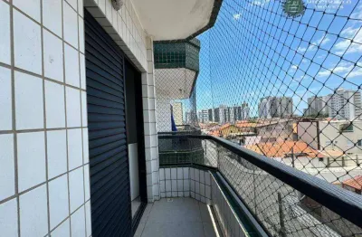 Apartamento com 1 dormitório à venda, 43 m² por r$ 265.000,00 - vila guilhermina - praia grande/sp