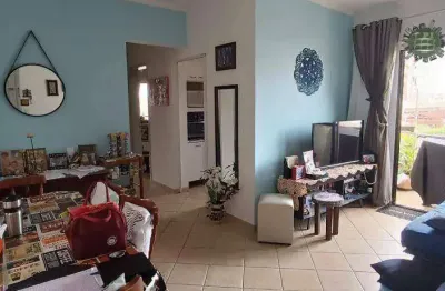 Apartamento com 2 dormitórios à venda, 64 m² por r$ 250.000,00 - aviação - praia grande/sp