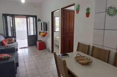 Casa com 1 dormitório à venda, 40 m² por r$ 260.000 - vilamar - praia grande/sp