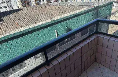 Apartamento com 1 dormitório à venda, 54 m² por r$ 330.000 - vila guilhermina - praia grande/sp