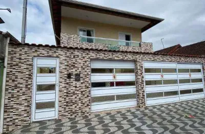 Casa com 2 dormitórios à venda, 55 m² por r$ 310.000,00 - maracanã - praia grande/sp