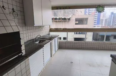Apartamento com 3 dormitórios, 132 m² - venda por r$ 700.000,00 ou aluguel por r$ 6.000,00/mês - aviação - praia grande/sp