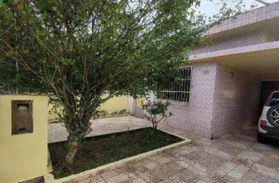 Casa locação comercial com 3 dormitórios, 300 m² por r$ 8.000/mês - caiçara - praia grande/sp