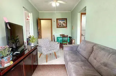 Apartamento com 1 dormitório à venda, 47 m² por r$ 350.000 - aviação - praia grande/sp