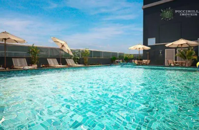 Apartamento com 1 dormitório à venda, 38 m² por r$ 367.000 - vila guilhermina - praia grande/sp