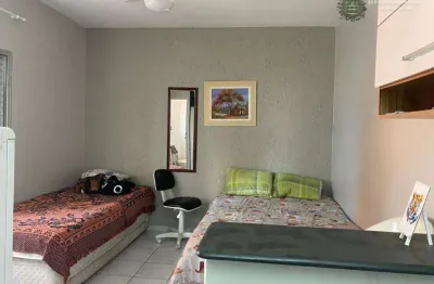 Kitnet com 1 dormitório à venda, 16 m² por r$ 190.000,00 - aviação - praia grande/sp