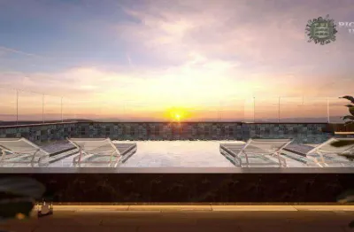 Apartamento com 2 dormitórios à venda, 72 m² por r$ 566.000 - canto do forte - praia grande/sp