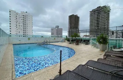 Apartamento com 2 dormitórios à venda, 80 m² por r$ 550.000,00 - vila guilhermina - praia grande/sp
