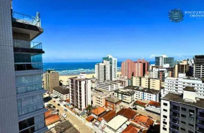 Apartamento com 2 dormitórios à venda, 77 m² por r$ 710.000 - vila guilhermina - praia grande/sp