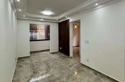 Apartamento com 2 dormitórios à venda, 71 m² por r$ 310.000 - canto do forte - praia grande/sp