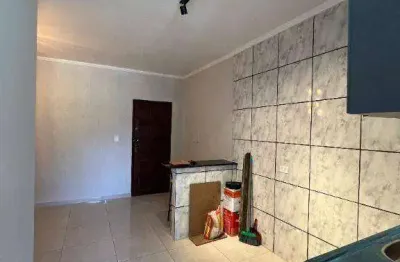 Kitnet com 1 dormitório à venda, 40 m² por r$ 198.000 - boqueirão - praia grande/sp