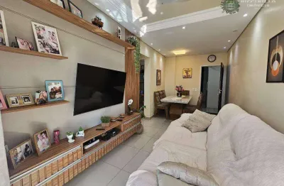 Apartamento com 2 dormitórios à venda, 62 m² por r$ 429.000,00 - vila assunção - praia grande/sp