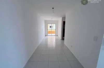 Apartamento com 2 dormitórios à venda, 60 m² por r$ 438.000 - boqueirão - praia grande/sp