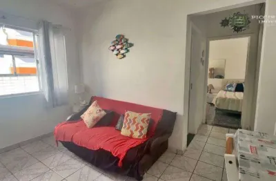 Apartamento com 1 dormitório à venda, 43 m² por r$ 235.000,00 - vila guilhermina - praia grande/sp