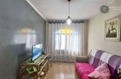 Apartamento com 1 dormitório à venda, 42 m² por r$ 230.000 - balneário pires - praia grande/sp