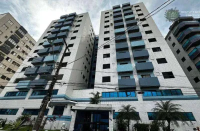 Apartamento com 1 dormitório à venda, 53 m² por r$ 285.000 - aviação - praia grande/sp