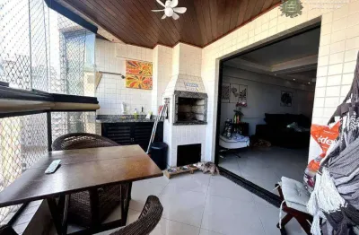 Apartamento com 3 dormitórios à venda, 138 m² por r$ 755.000 - tupi - praia grande/sp