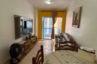 Apartamento com 1 dormitório à venda, 50 m² por r$ 300.000 - aviação - praia grande/sp